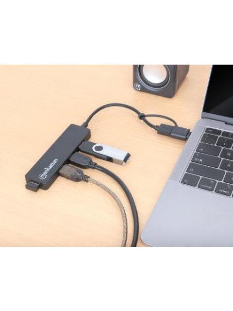 MANHATTAN HUB USB-C-USB-A - USB-A 3.1 5 GBIT-S