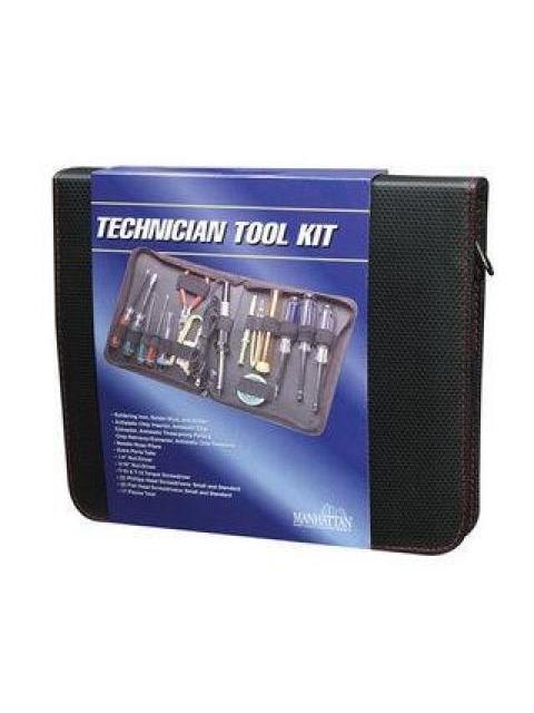 MANHATTAN KIT DE HERRAMIENTAS 530071 PARA COMPUTADORAS Y REPARACIONES EN GENERAL 17 PIEZAS