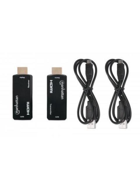 MANHATTAN KIT EXTENSOR DE VIDEO HDMI POR CABLE CAT5-6 HASTA 60 METROS