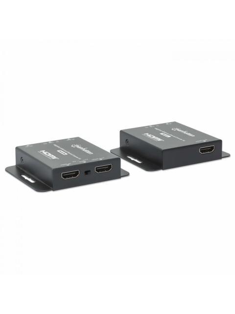 MANHATTAN KIT EXTENSOR DE VIDEO HDMI POR CABLE CAT6 HASTA 70 METROS