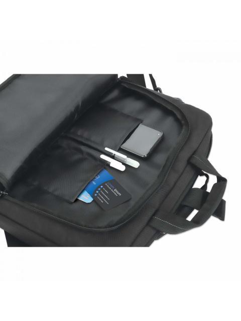 MANHATTAN MALETIN DE POLIESTER PET HELSINKI PARA LAPTOP 14.1 NEGRO