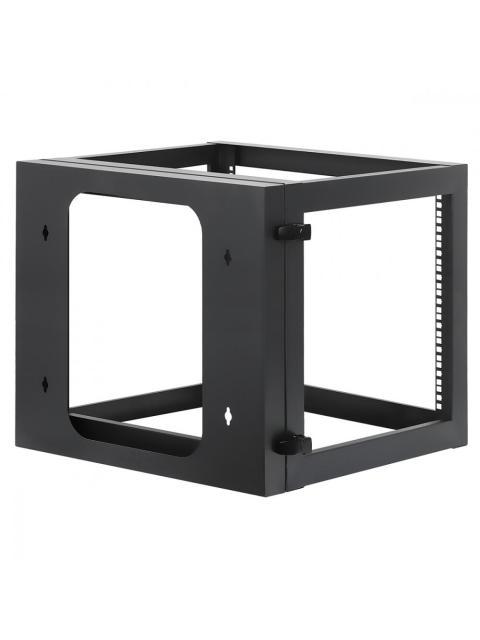 MANHATTAN RACK ABIERTO 19 PARA MONTAJE EN PARED HASTA 40KG 9U NEGRO