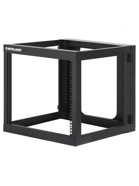 MANHATTAN RACK ABIERTO 19 PARA MONTAJE EN PARED HASTA 40KG 9U NEGRO