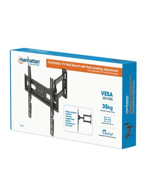 MANHATTAN SOPORTE ARTICULADO 462402 PARA PANTALLA 32 - 40 HASTA 35KG NEGRO