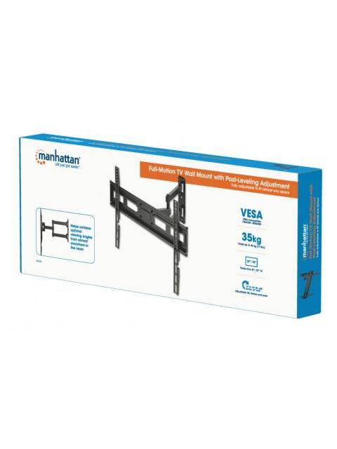 MANHATTAN SOPORTE ARTICULADO 462426 PARA PANTALLA 37 - 55 HASTA 35KG NEGRO