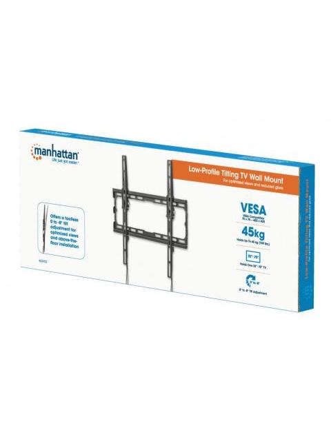 MANHATTAN SOPORTE DE PARED 462402 PARA PANTALLA 32 - 70 HASTA 48KG NEGRO