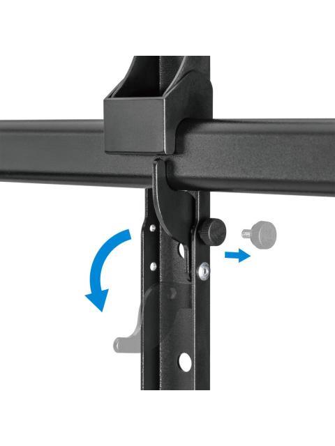 MANHATTAN SOPORTE DE PARED ARTICULADO 462358 PARA PANTALLA 60 - 120 HASTA 120KG NEGRO
