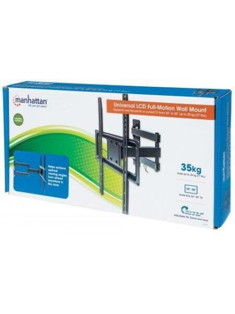 MANHATTAN SOPORTE DE PARED PARA PANTALLA 32 - 55 HASTA 35KG NEGRO