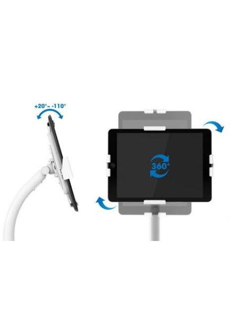 MANHATTAN SOPORTE DE PISO PARA TABLET 406345 7.9 - 11 BLANCO