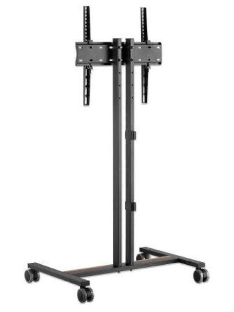 MANHATTAN SOPORTE MOVIL DE PISO 462068 PARA PANTALLA 34 - 55 HASTA 35KG NEGRO