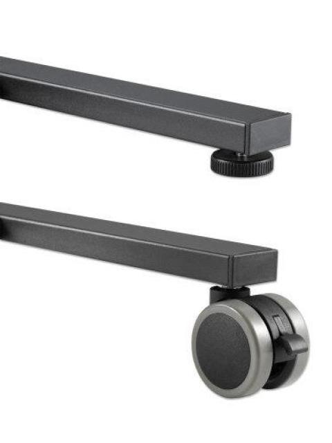 MANHATTAN SOPORTE MOVIL DE PISO 462068 PARA PANTALLA 34 - 55 HASTA 35KG NEGRO