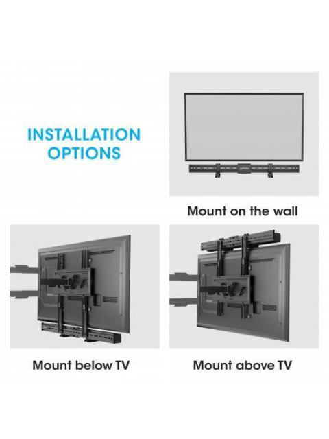 MANHATTAN SOPORTE PARA BARRA DE SONIDO 461849 HASTA 15KG NEGRO