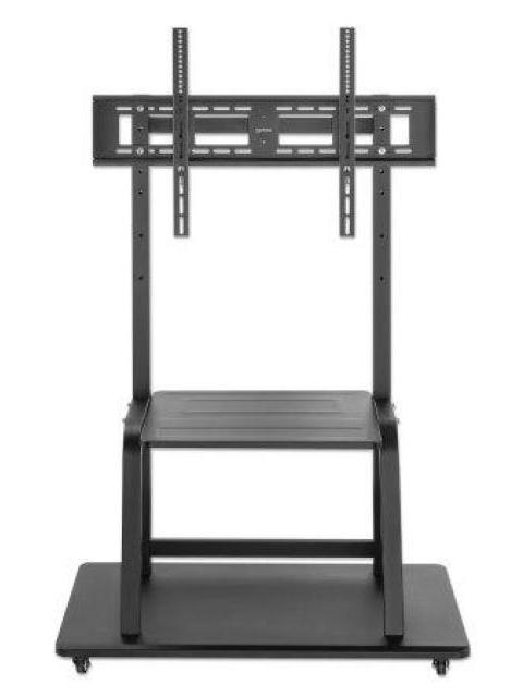 MANHATTAN SOPORTE TIPO CARRO 462068 PARA PANTALLA 37 - 100 HASTA 150KG NEGRO
