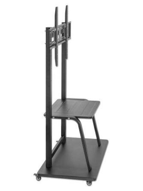 MANHATTAN SOPORTE TIPO CARRO 462068 PARA PANTALLA 37 - 100 HASTA 150KG NEGRO