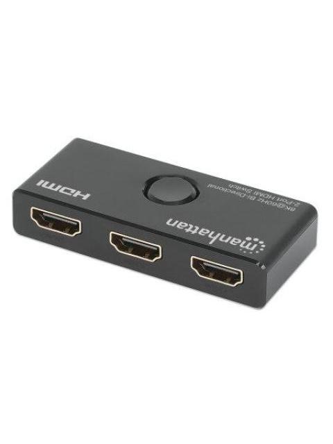 MANHATTAN SWITCH HDMI 207997 3X HDMI HEMBRA NEGRO