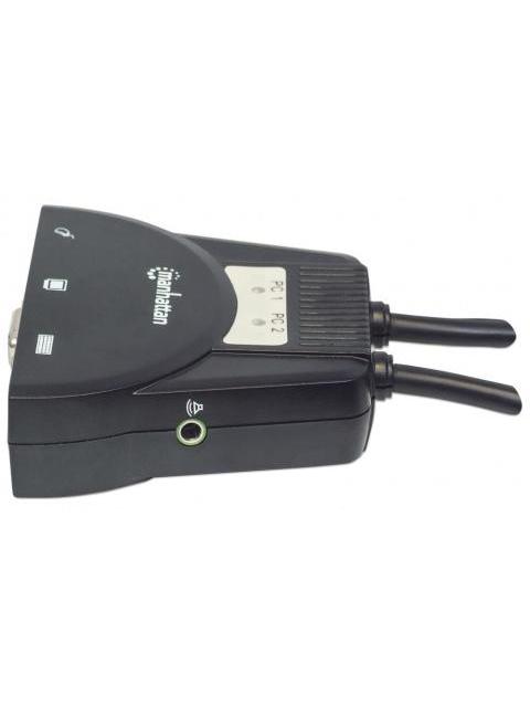 MANHATTAN SWITCH KVM 151245 2X USB 2X VGA