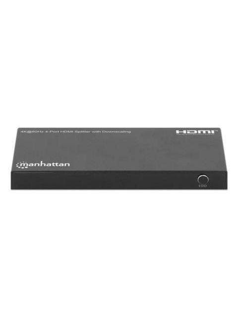 MANHATTAN VIDEO SPLITTER HDMI 4 PUERTOS NEGRO