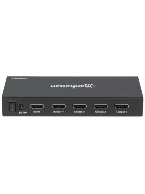 MANHATTAN VIDEO SPLITTER HDMI 4X HDMI NEGRO
