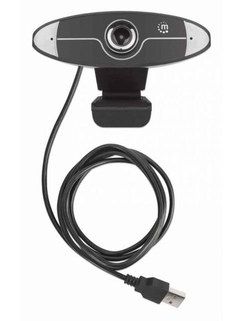 MANHATTAN WEBCAM 462013 1MP 1280 X 720 PIXELES USB 2.0 NEGRO
