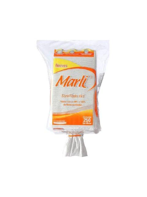 MARLI SERVILLETA 1X1 TAQUERA 250 PZ