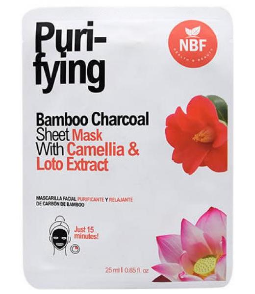 MASCARILLA FACIAL DE CARBON DE BAMBOO 25 ML NB FOODS