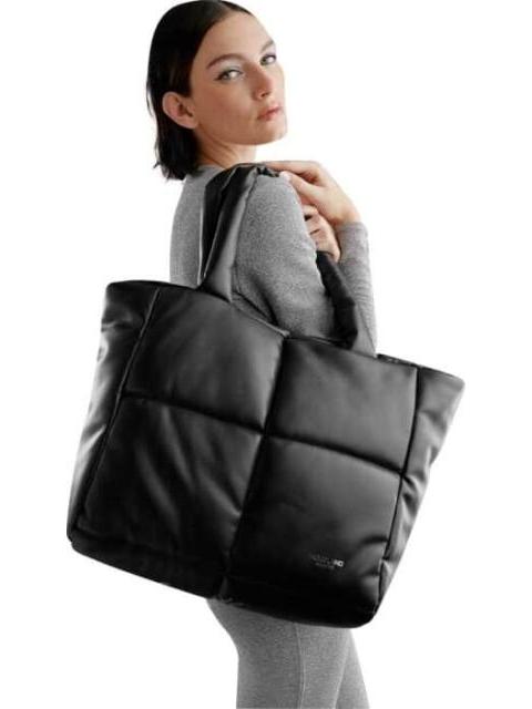 MAXI BOLSA TOTE CAPITONADA NEGRO HOLLY LAND