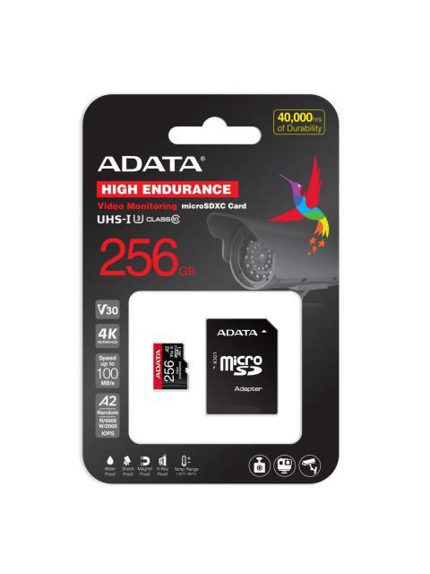 MEMORIA FLASH ADATA 256GB MICROSDXC UHS-I CLASE 10 CON ADAPTADOR