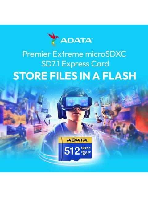 MEMORIA FLASH ADATA PREMIER EXTREME 256GB MICROSDXC UHS-II CLASE 10 CON ADAPTADOR