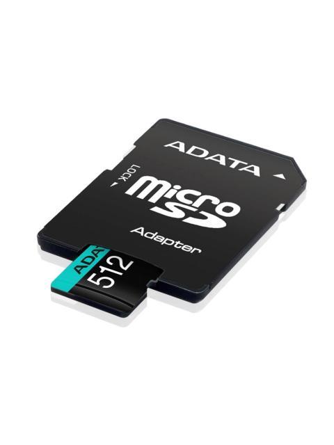 MEMORIA FLASH ADATA PREMIER PRO 512GB MICROSDXC UHS-I CLASE 10 CON ADAPTADOR