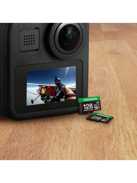 MEMORIA FLASH ADATA UD256GUI3V30A2SP-RA1 256GB MICROSDXC UHS-I CLASE 10 CON ADAPTADOR