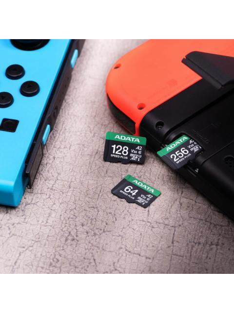 MEMORIA FLASH ADATA UD256GUI3V30A2SP-RA1 256GB MICROSDXC UHS-I CLASE 10 CON ADAPTADOR