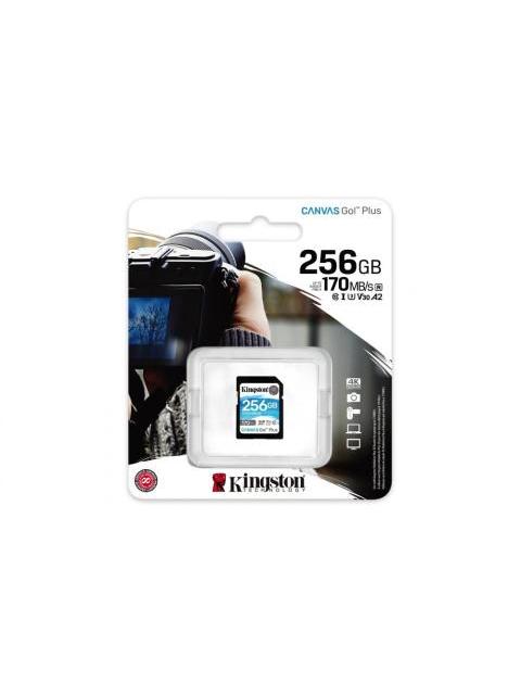 MEMORIA FLASH KINGSTON CANVAS GO! PLUS 256GB SDXC UHS-I CLASE 10