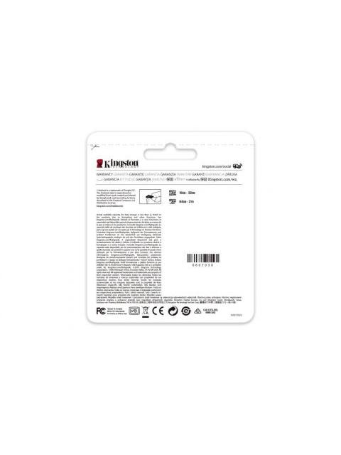 MEMORIA FLASH KINGSTON CANVAS GO! PLUS 64GB MICROSD UHS-I CLASE 10 (U3)