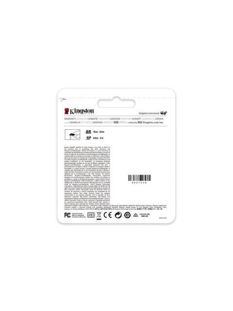 MEMORIA FLASH KINGSTON CANVAS GO! PLUS 64GB SDXC UHS-I CLASE 10