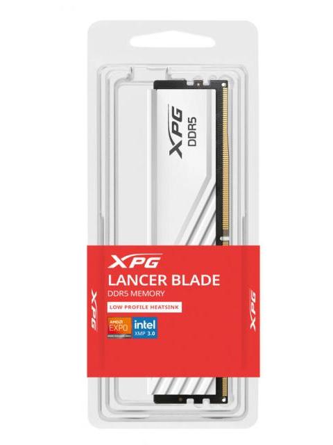 MEMORIA RAM ADATA LANCER BLADE DDR5 5600MHZ 8GB CL46 XMP-EXPO BLANCO