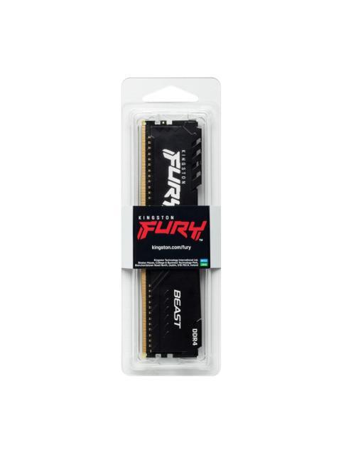 MEMORIA RAM KINGSTON FURY BEAST BLACK DDR4 3200MHZ 16GB CL16 XMP