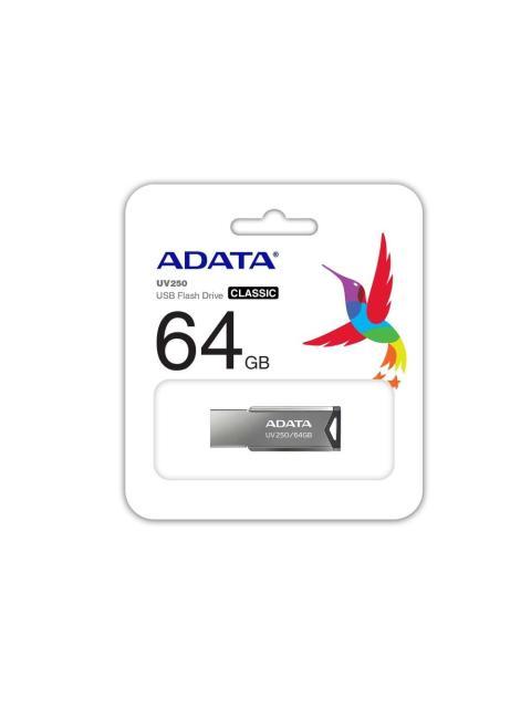 MEMORIA USB 2.0 64GB UV250 RESISTENTE AL AGUA POLVO E IMPACTOS.