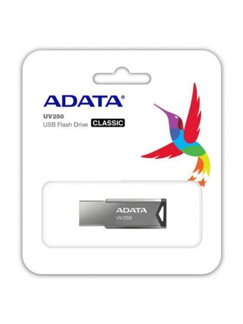 MEMORIA USB 2.0 ADATA AUV25016GRBK PLATA 16 GB USB TIPO A