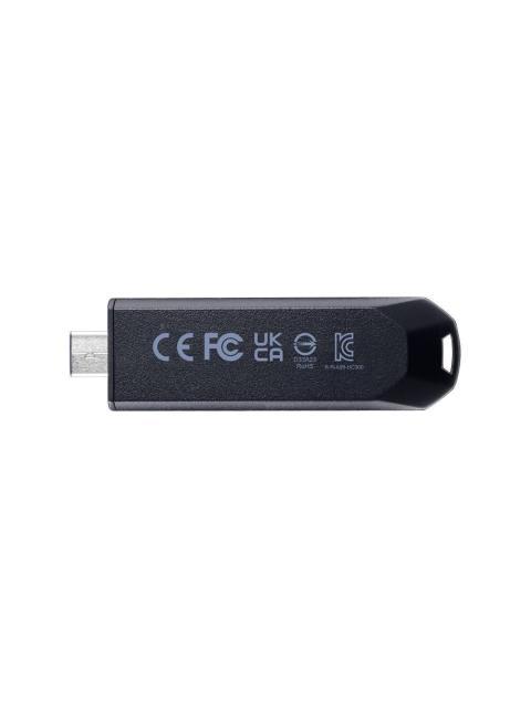 MEMORIA USB 3.2 GEN 1 TIPO C 32GB UC300 CONECTOR DESLIZABLE SIN TAPA. PLASTICO COLOR NEGROVERDE ACHOUC30032GRBK-GN