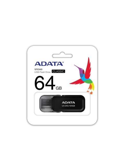 MEMORIA USB ADATA AUV24064GRBK NEGRO 64 GB