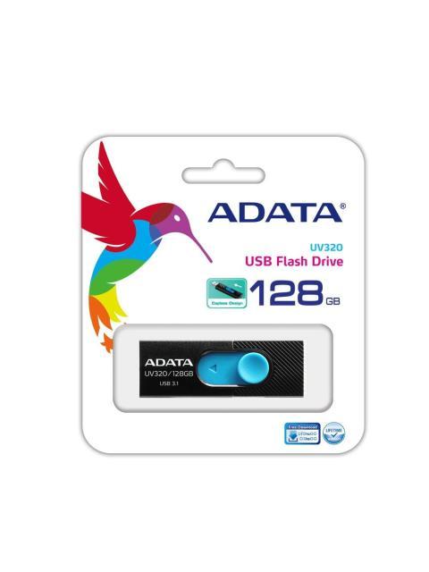 MEMORIA USB ADATA AUV320128GRBKBL NEGRO - AZUL 128 GB