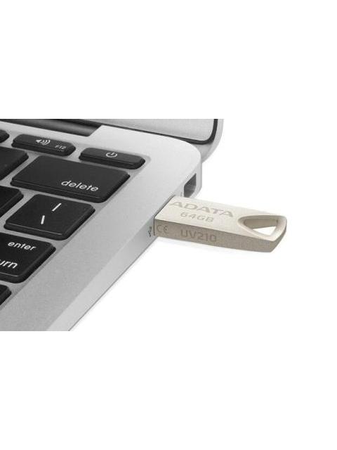 MEMORIA USB ADATA PLATA 64 GB USB 2.0