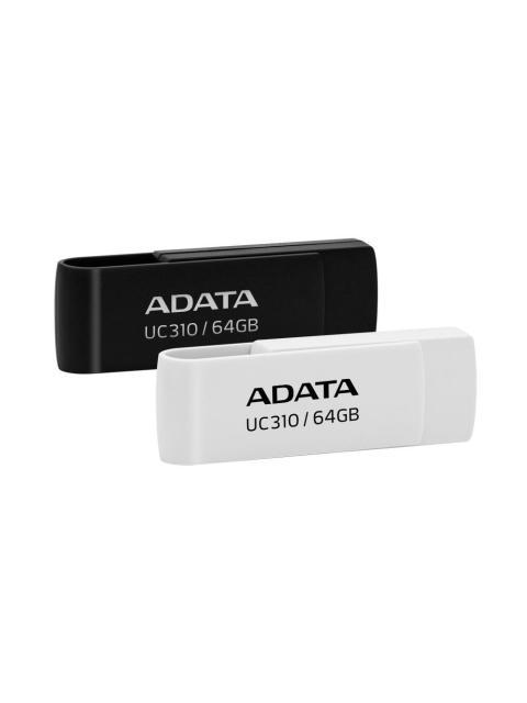 MEMORIA USB ADATA UC310 64GB USB 3.2 LECTURA 100 MB-S BLANCO