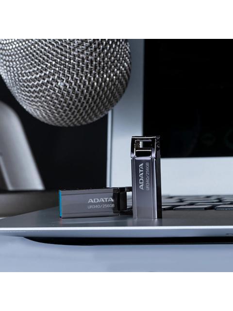 MEMORIA USB ADATA UR340 256GB USB 3.2 LECTURA 100 MB-S NEGRO