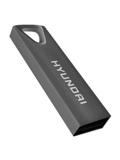 MEMORIA USB HYUNDAI BRAVO DELUXE 16GB USB-A 2.0 LECTURA 10MB-S ESCRITURA 3MB-S GRIS