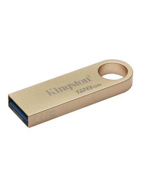 MEMORIA USB KINGSTON DATATRAVELER SE9 G3 128GB 3.2 GEN 1 METALICA ORO