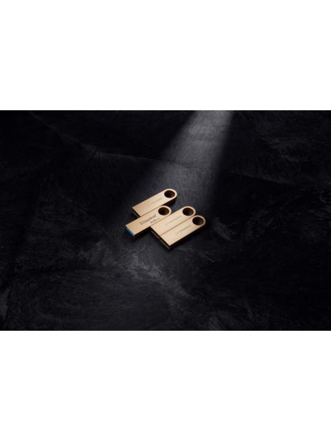 MEMORIA USB KINGSTON DATATRAVELER SE9 G3 128GB 3.2 GEN 1 METALICA ORO