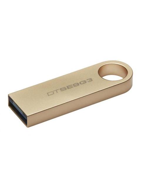 MEMORIA USB KINGSTON DATATRAVELER SE9 G3 256GB 3.2 GEN 1 METALICA ORO