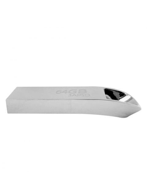 MEMORIA USB STYLOS ST500 64GB USB 2.0 PLATA