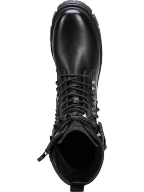 BOTA MILITAR CON ESTOPEROLES NEGRO BELINDA PEREGRIN